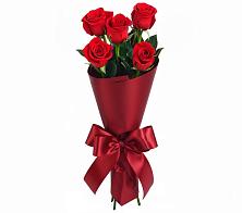 Букет 5 Красных роз Эдлесс Лав в Магдагачах
