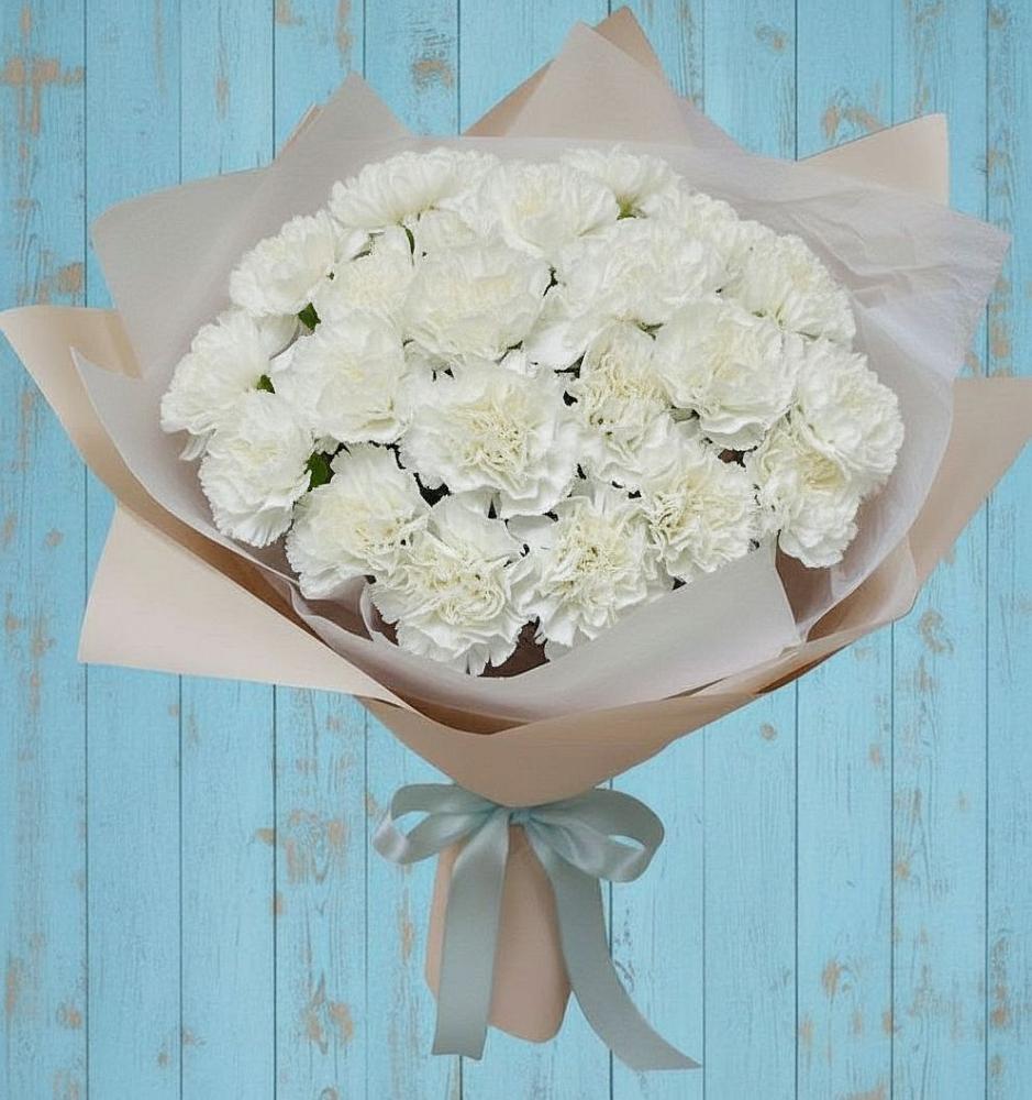 Букет цветов из: Гвоздики в Магдагачах