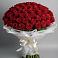 Букет 101 Красная роза Блэк Мэджик в Магдагачах