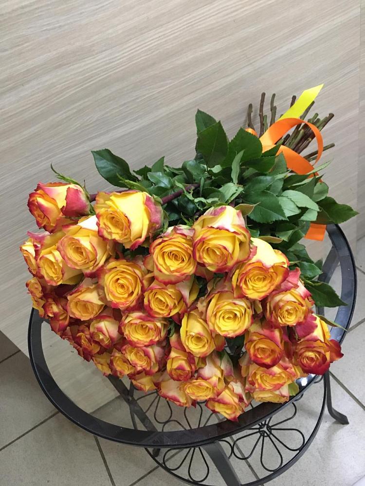 Букет Желтые розы в Магдагачах