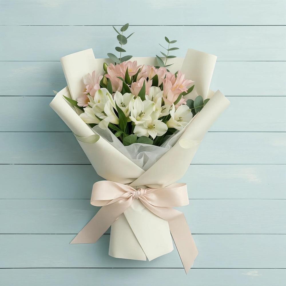 Букет цветов из: Альстромерии в Магдагачах